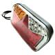 Lampa spate 240x140, 6 functii, ceata si mers inapoi, LED, dreapta, FT-170-P NT Fristom