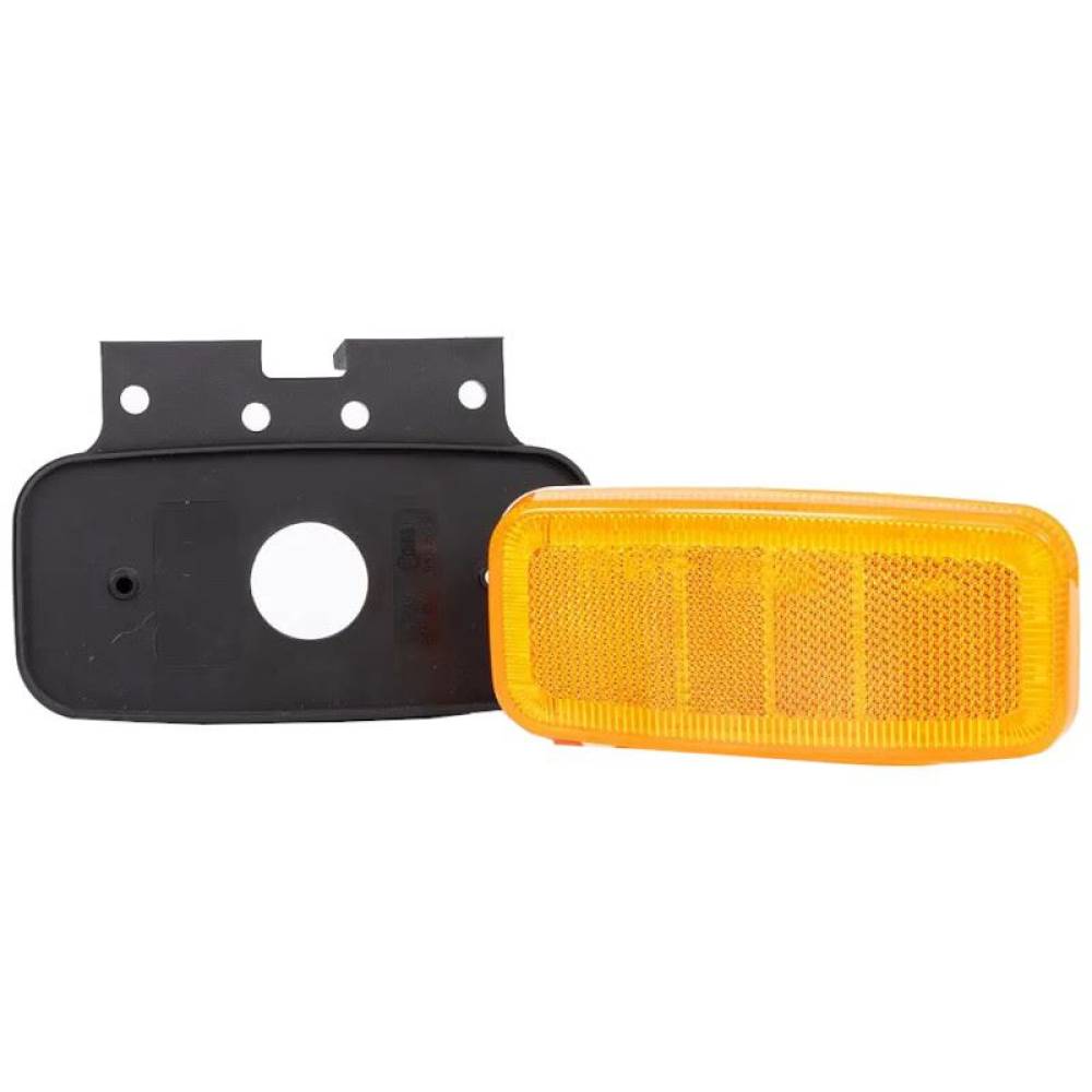 Lampa gabarit 125x60, LED, cu suport, galbena, FT-075Z+K, Fristom