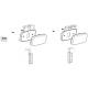 Lampa gabarit 125x60, LED, cu suport, galbena, FT-075Z+K, Fristom