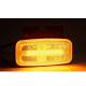 Lampa gabarit 125X60, LED, cu semnalizare si suport, galbena, FT-080+K Fristom