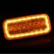 Lampa gabarit 125X60, LED, cu semnalizare si suport, galbena, FT-080+K Fristom