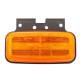 Lampa gabarit 125X60, LED, cu semnalizare si suport, galbena, FT-080+K Fristom