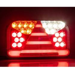 Lampa spate 240x140, 6 functii, LED, dreapta, cu mufa 5pini, FT-170-P TB SPKCOF Bajonet Fristom