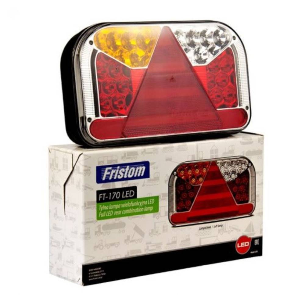 Lampa spate 240x140, LED, 4 functii, stanga, mufa 5 pini,  FT-170-L NT SPK Bajonet Fristom