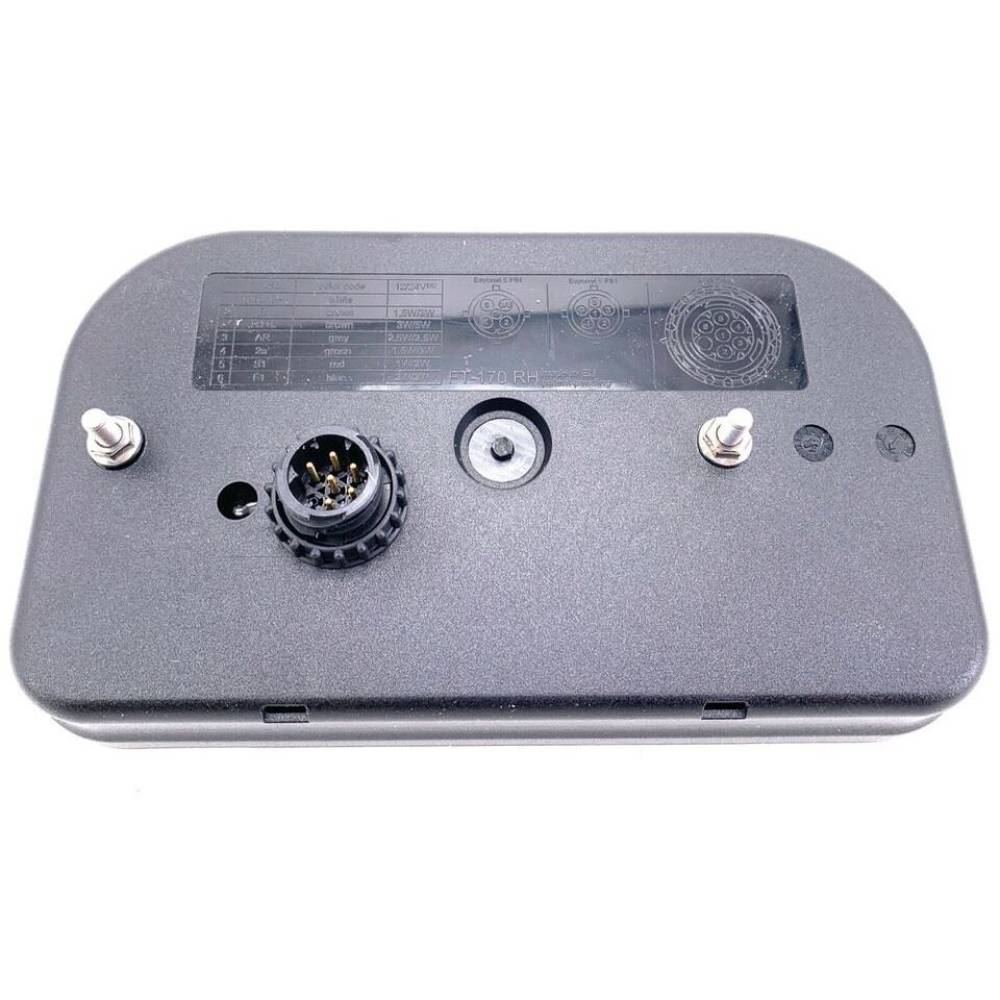 Lampa spate 240x140, LED, 4 functii, stanga, mufa 5 pini,  FT-170-L NT SPK Bajonet Fristom