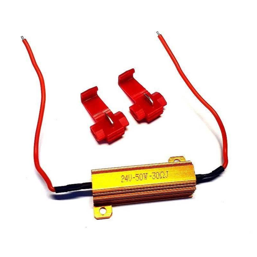 Anulator eroare LED-uri, rezistenta 24V 50W 30 Ohm Ka E1369
