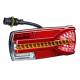 Lampa spate 305x132, 6 functii, semnalizare dinamica, cu mufa 7 pini, dreapta, color, Carmen LZD2405 Horpol