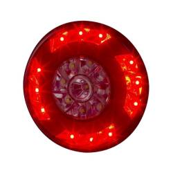 Lampa stop fi121, 3 functii, pozitie, frana si semnalizare, cu LED, Lucy, LZD2422 Horpol