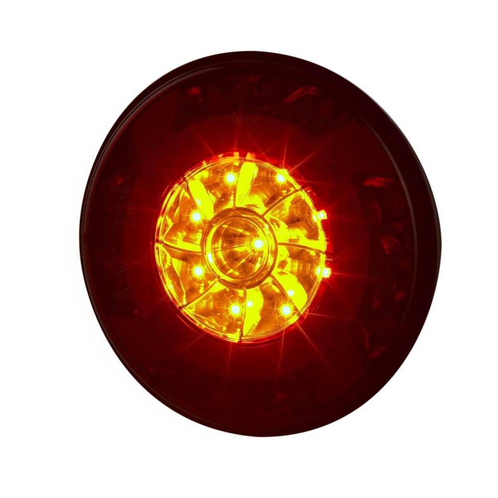 Lampa stop fi121, 3 functii, pozitie, frana si semnalizare, cu LED, Lucy, LZD2422 Horpol