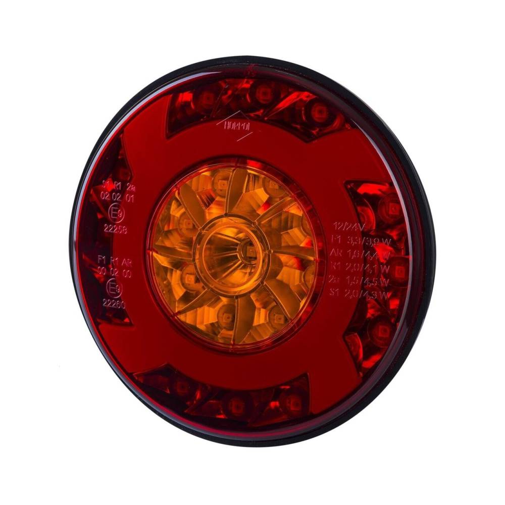 Lampa stop fi121, 3 functii, pozitie, frana si semnalizare, cu LED, Lucy, LZD2422 Horpol