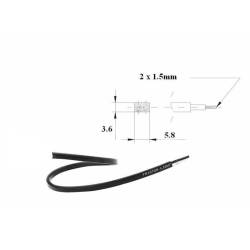 Cablu electric plat, ADR, YLY-Sp, 2x1.50mm2, 2 fire, metru liniar, Fristom