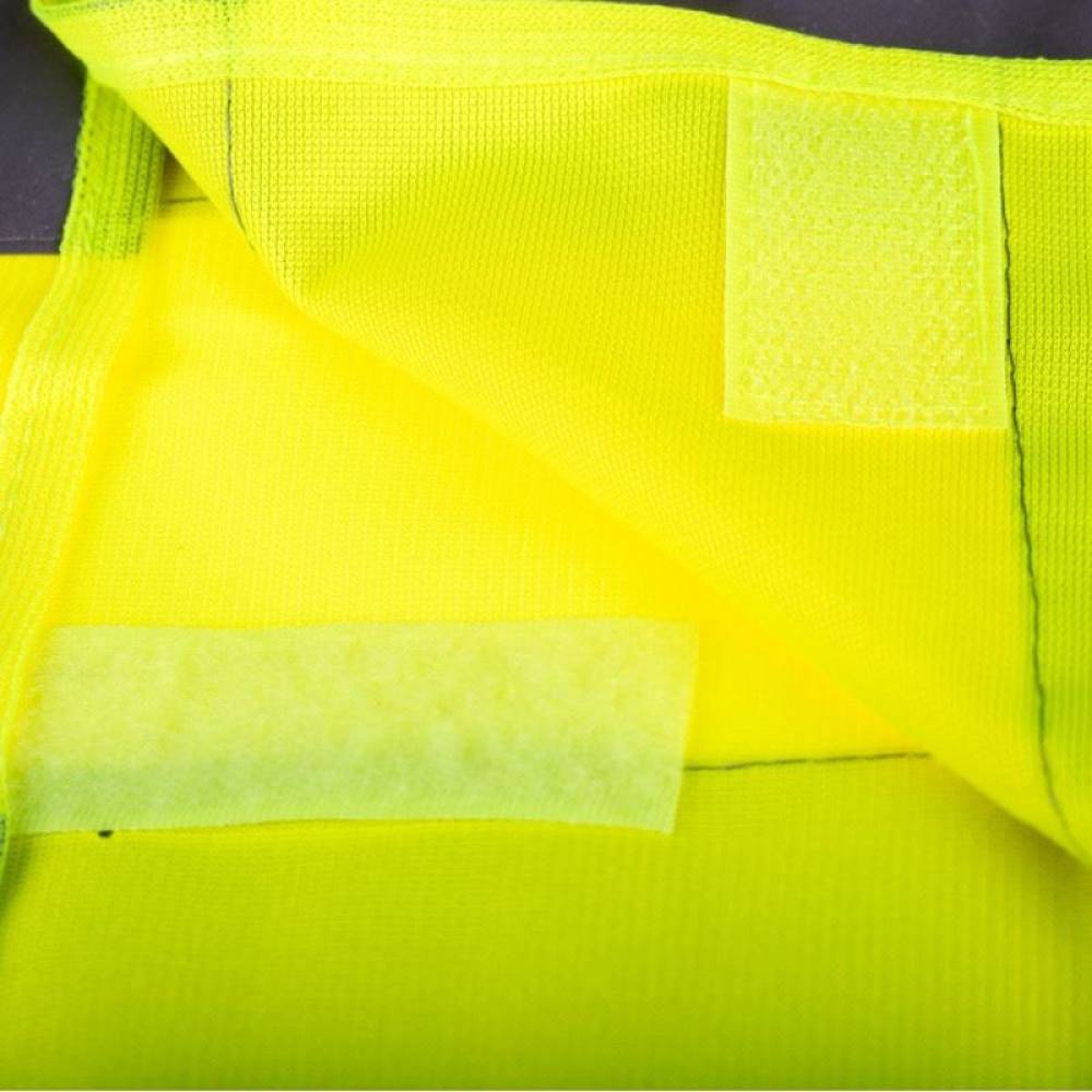 Vesta reflectorizanta verde cu husa si scai, set 2 bucati, XL, Premium, 549.12 Heyner