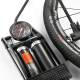 Pompa aer picior 2 cilindri 14 bar PedalMax Black Edition PRO 225.01 Heyner