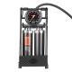 Pompa aer picior 2 cilindri 14 bar PedalMax Black Edition PRO 225.01 Heyner