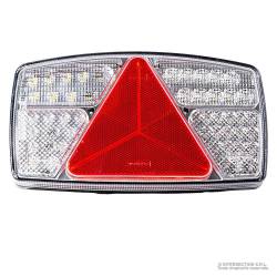 Lampa spate 250x138, 5 functii, cu triunghi, LED, stanga, L1813 TruckLed