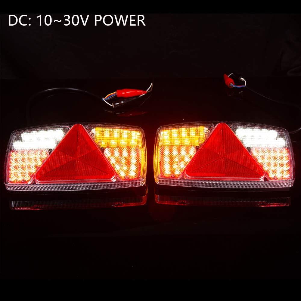 Lampa spate 250x138, 5 functii, cu triunghi, LED, dreapta, L1815 TruckLed