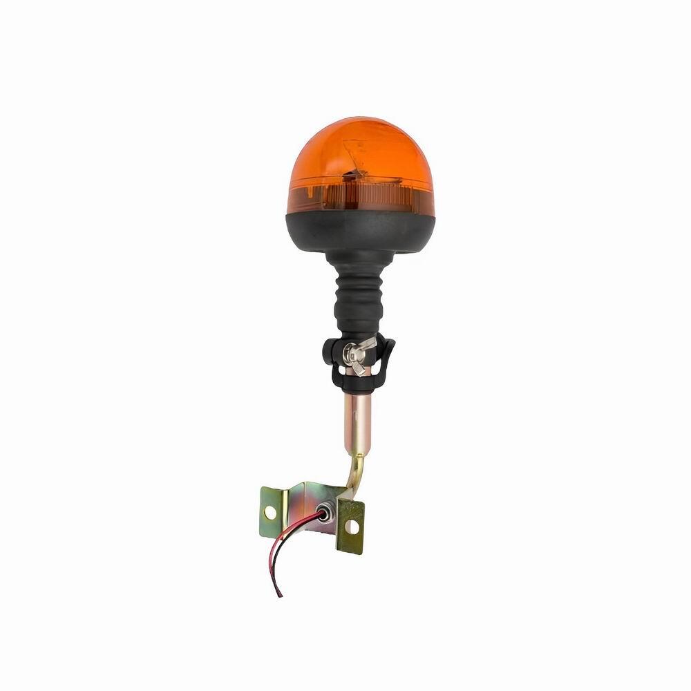 Suport prindere girofar tip L, cu prindere omega, pentru  girofar cu priza DIN 12/24V, TT.F.008