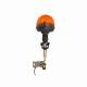 Suport prindere girofar tip L, cu prindere omega, pentru  girofar cu priza DIN 12/24V, TT.F.008