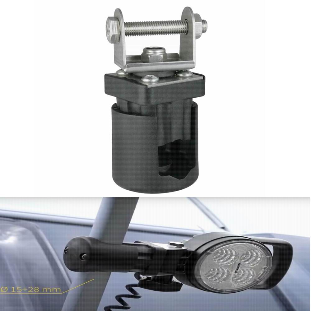 Suport universal metalic pentru prindere pe teava rotunda, Omega CAR2.49110 Wesem