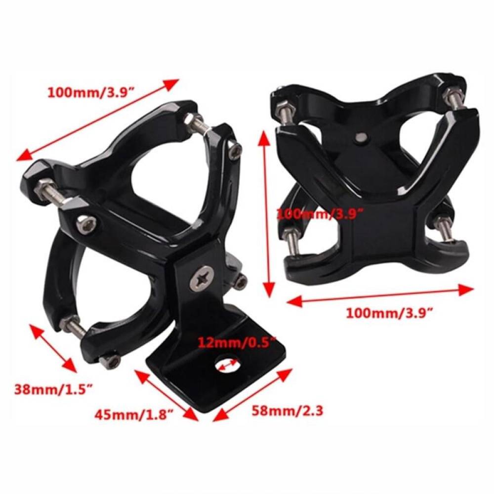 Set 2 suporti proiectoare, prindere in X pe rollbar sau bullbar, reglabil 50-76mm, S.P.015 247 Lighting