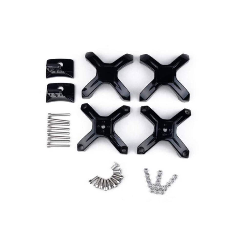 Set 2 suporti proiectoare, prindere in X pe rollbar sau bullbar, reglabil 50-76mm, S.P.015 247 Lighting