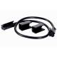 Mufa conectare rapida 2 pini QuickLink cu 2 cabluri 1,5m KBL 482 Horpol