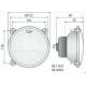 Element optic fi123/139-110 in masca cu pozitie, dreapta RE.30637 Wesem