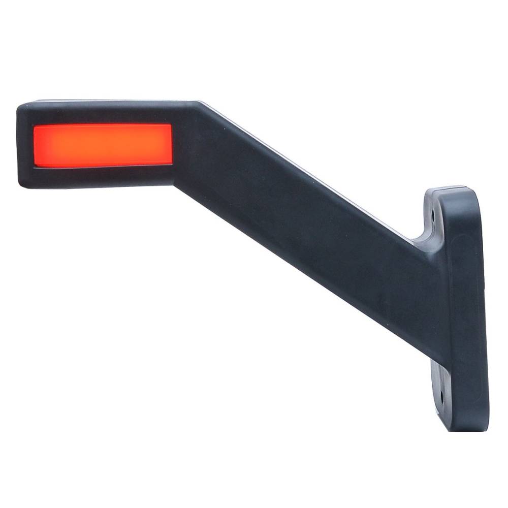 Lampa gabarit cu brat oblic 45°, 185mm, LED, 3 functii, stanga 12-24V, W168.4-1171L Was