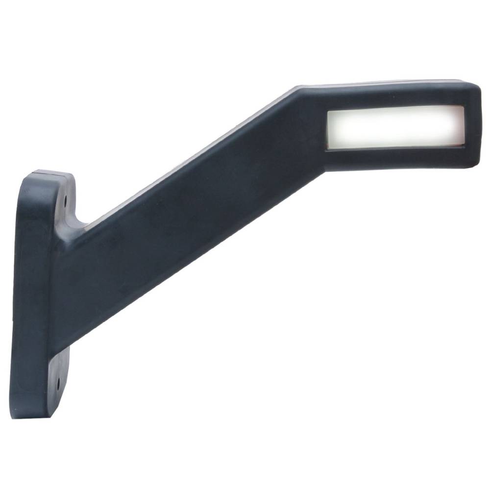 Lampa gabarit cu brat oblic 45°, 185mm, LED, 3 functii, stanga 12-24V, W168.4-1171L Was