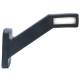 Lampa gabarit cu brat oblic 45°, 185mm, LED, 3 functii, stanga 12-24V, W168.4-1171L Was