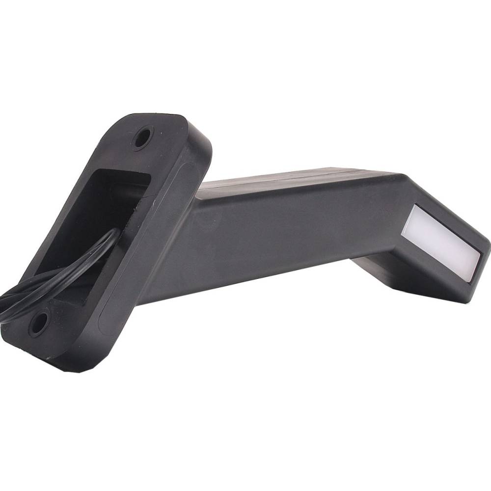 Lampa gabarit cu brat oblic 45°, 185mm W168.4-1171P, LED, 3 functii, dreapta 12-24V Was