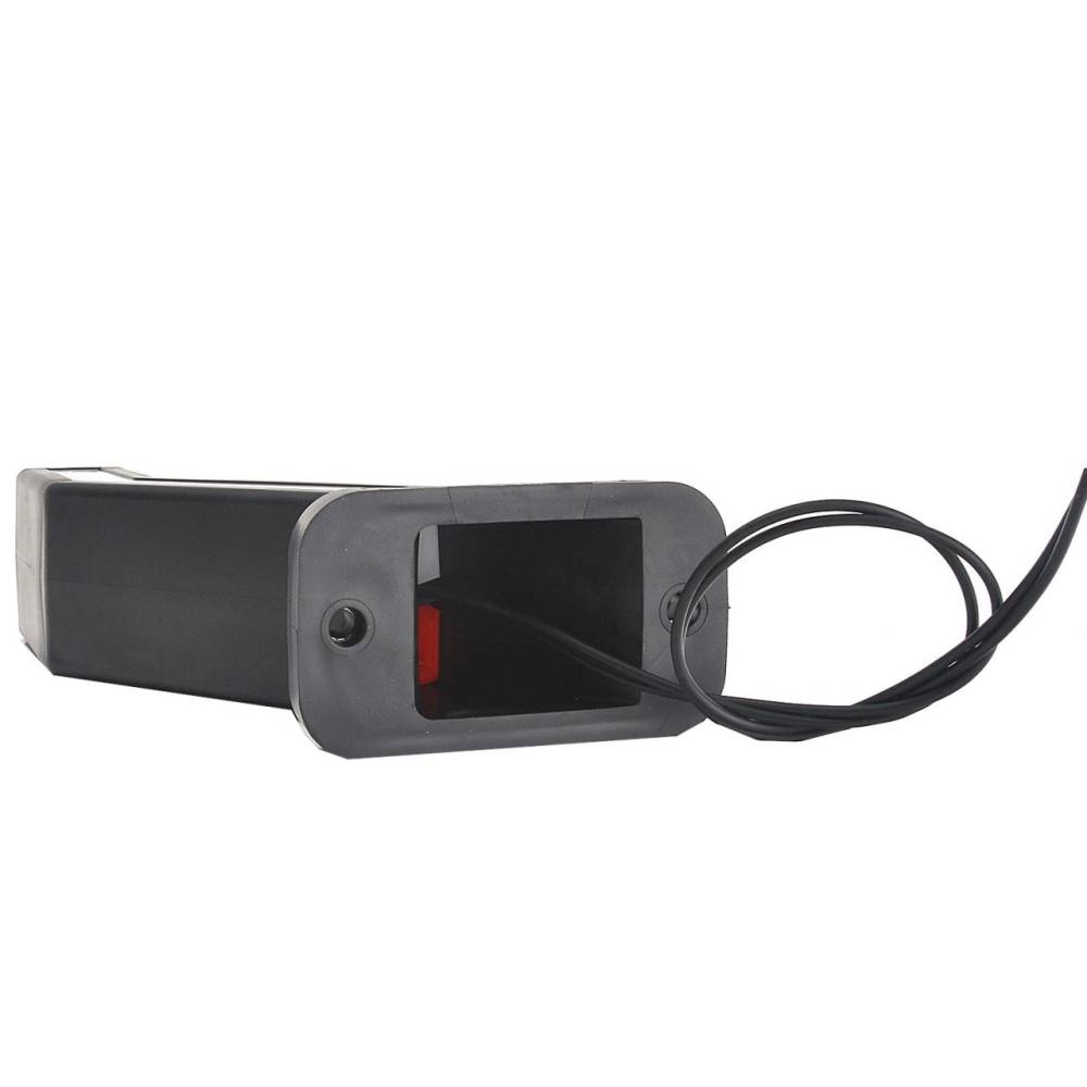 Lampa gabarit cu brat oblic 45°, 185mm, LED, 3 functii, stanga 12-24V, W168.1-1165L Was