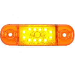 Lampa gabarit 84x24, LED, slim, galbena, 12-24V, W97.3 714 Was Lampa gabarit 84x24, LED, slim, galbena, 12-24V, W97.3 714 Was