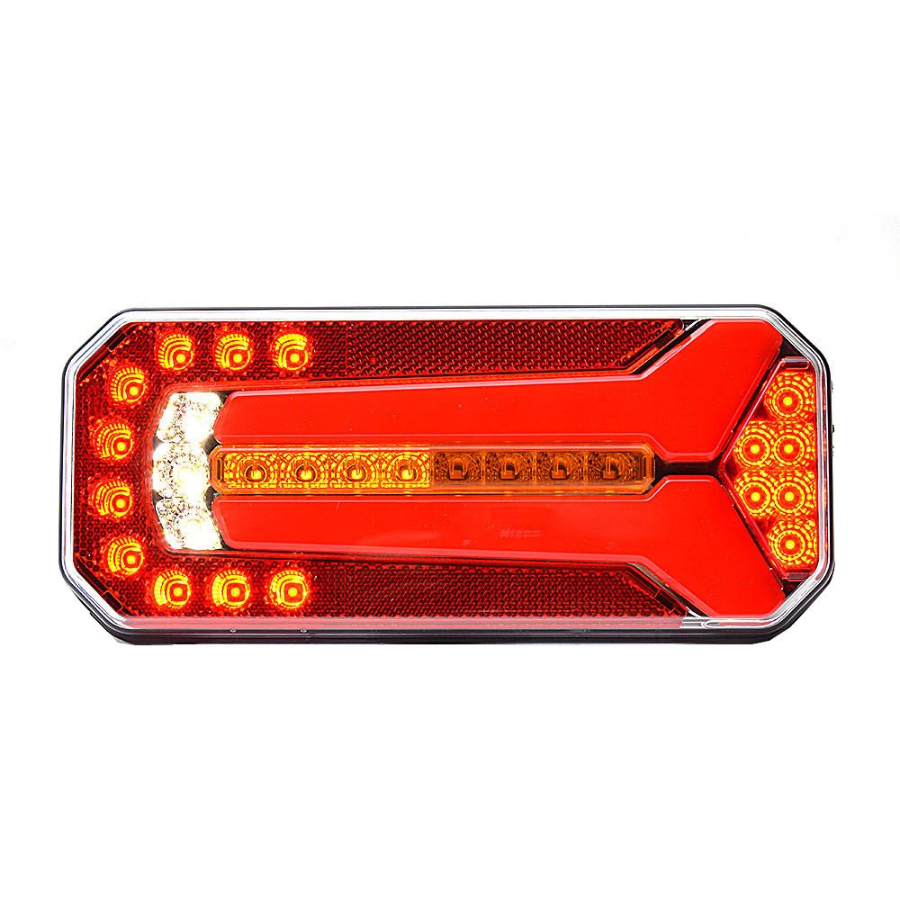 Lampa spate 236x104, 4 functii, semnalizare dinamica, mufa 5 pini, W150 1125 DD L/P Was5