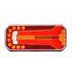 Lampa spate 236x104, 4 functii, semnalizare dinamica, mufa 5 pini, W150 1125 DD L/P Was5