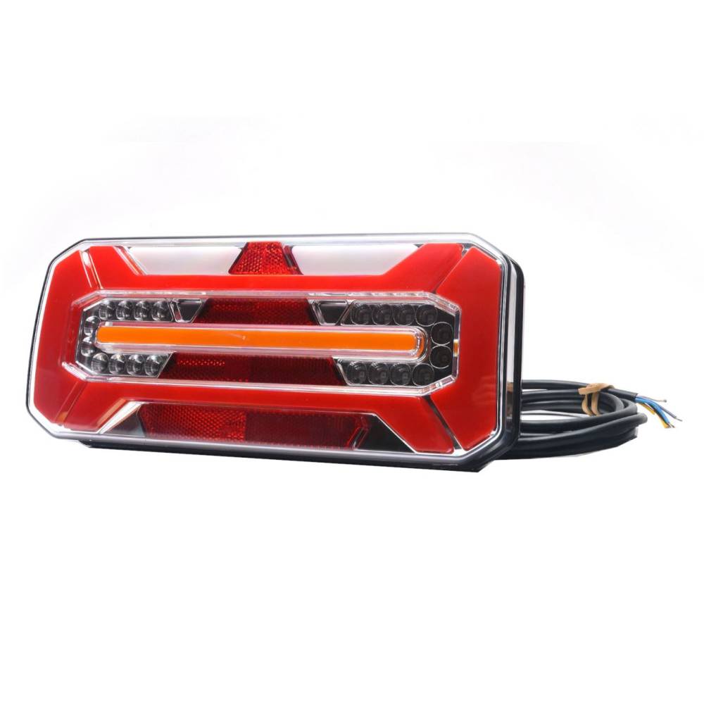 Lampa spate 305x132, 6 functii, cablu 2 m, LED, stanga, W184 1266 L Was