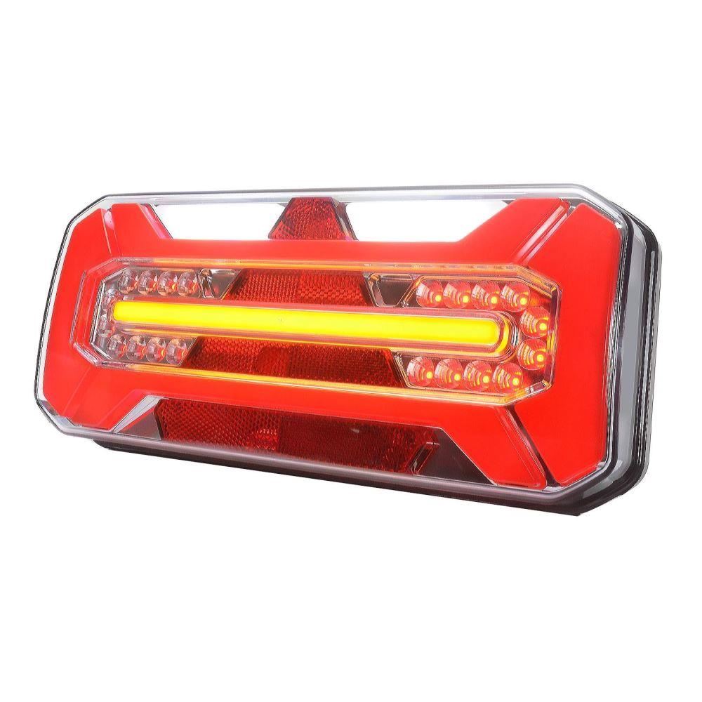 Lampa spate 305x132, 6 functii, cablu 2 m, LED, stanga, W184 1266 L Was