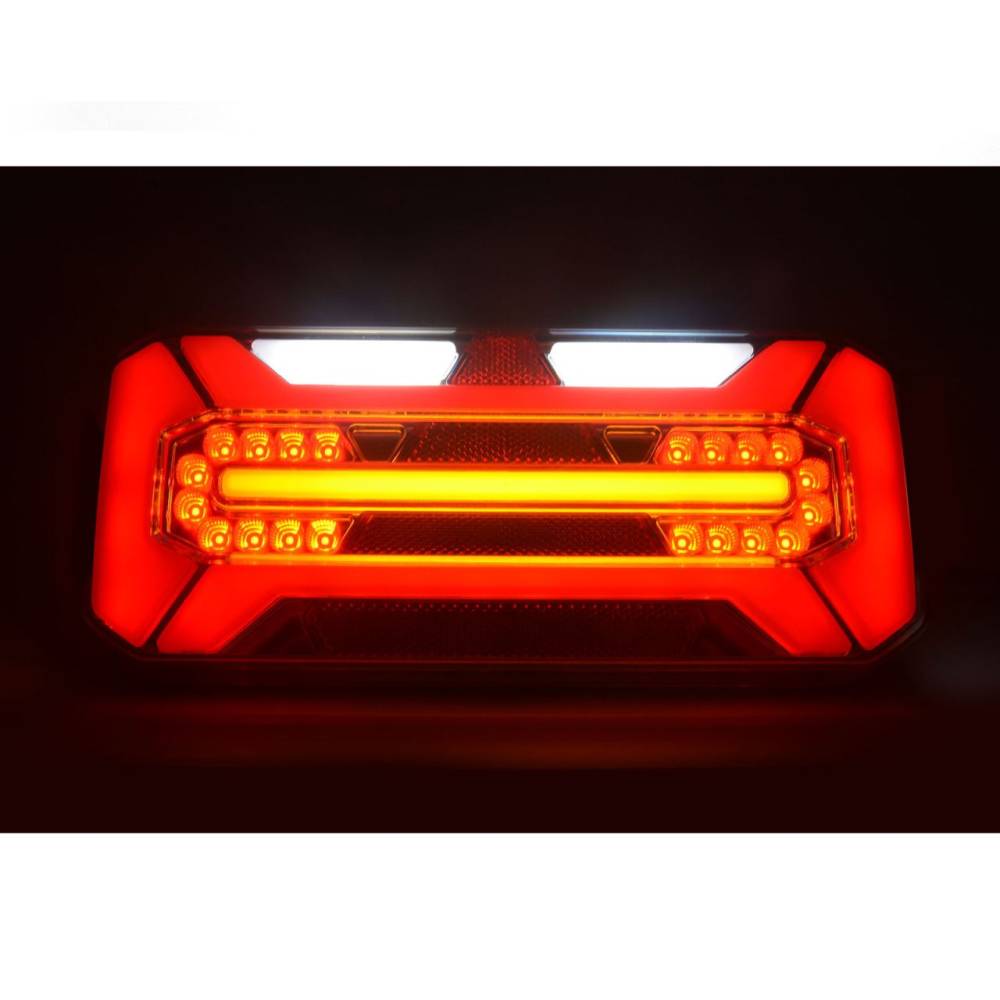 Lampa spate 305x132, 5 functii, cablu 2 m, LED, dreapta, W184 1268 P Was