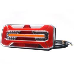Lampa spate 305x132, 6 functii, semnalizare dinamica, stanga, X W184 1278 DD L Was