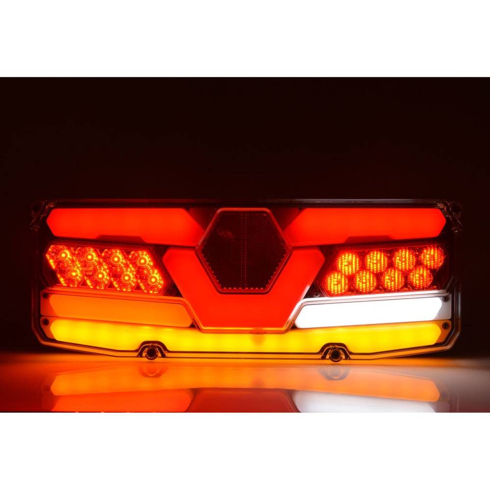 Lampa spate 350x131, 7 functii, LED, stanga, W170 L 1190 Was