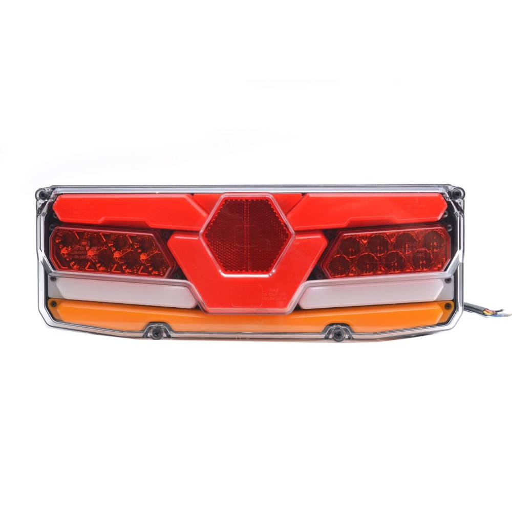 Lampa spate 350x131, 6 functii, LED, dreapta, W171 P 1193 Was