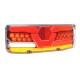 Lampa spate 350x131, 6 functii, LED, dreapta, W171 P 1193 Was