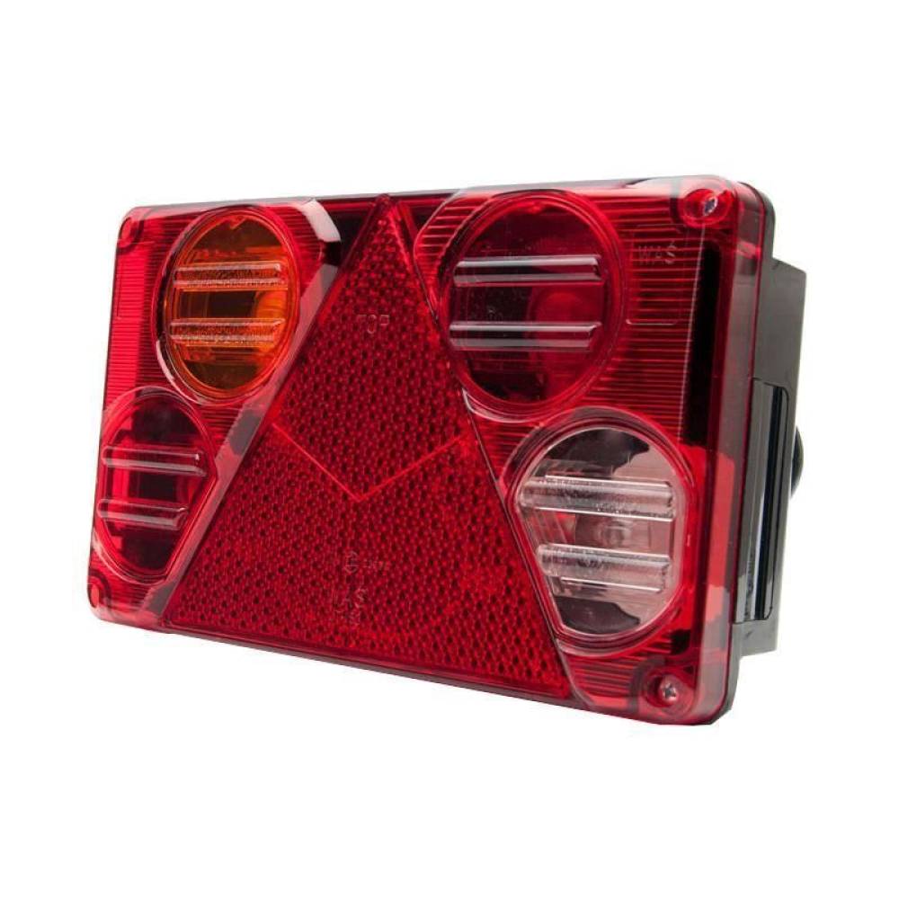 Lampa spate 232x142, 6 functii, cu triunghi, cu mers inapoi, stanga, W70P 387C Was Lampa spate 232x142, 6 functii, cu triunghi, cu mers inapoi, stanga, W70P 387C Was