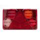 Lampa spate 232x142, 6 functii, cu triunghi, cu mers inapoi, dreapta, W70P 388C Was  