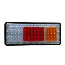 Lampa spate 345x140, 5 functii, rama metalica, LED, HL64