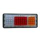 Lampa spate 345x140, 5 functii, rama metalica, LED, HL64