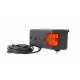 Lampa semnalizare fata cu pozitie, LED si bec, stanga, 150x80, W07DZP 490 Was