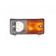 Lampa semnalizare fata cu pozitie, LED si bec, dreapta, 150x80, W07DZP -492 Was