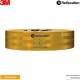 Banda reflectorizanta continua, galbena, metalizata, 50m, 3M 943 Value 7155 RA 