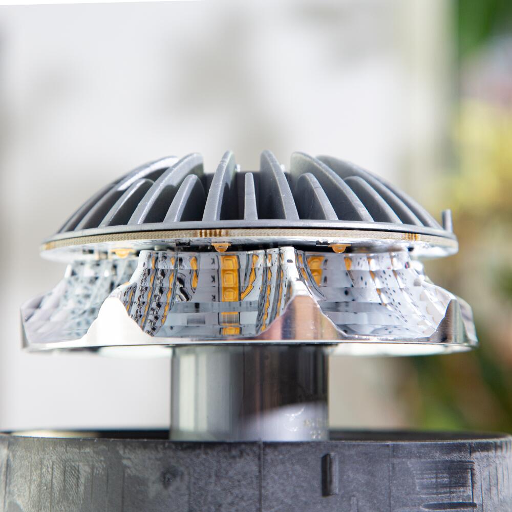 Girofar 12/24V, h155, 8 LED-uri, prindere in 3 suruburi, Vega 8093/a/P SACEX
